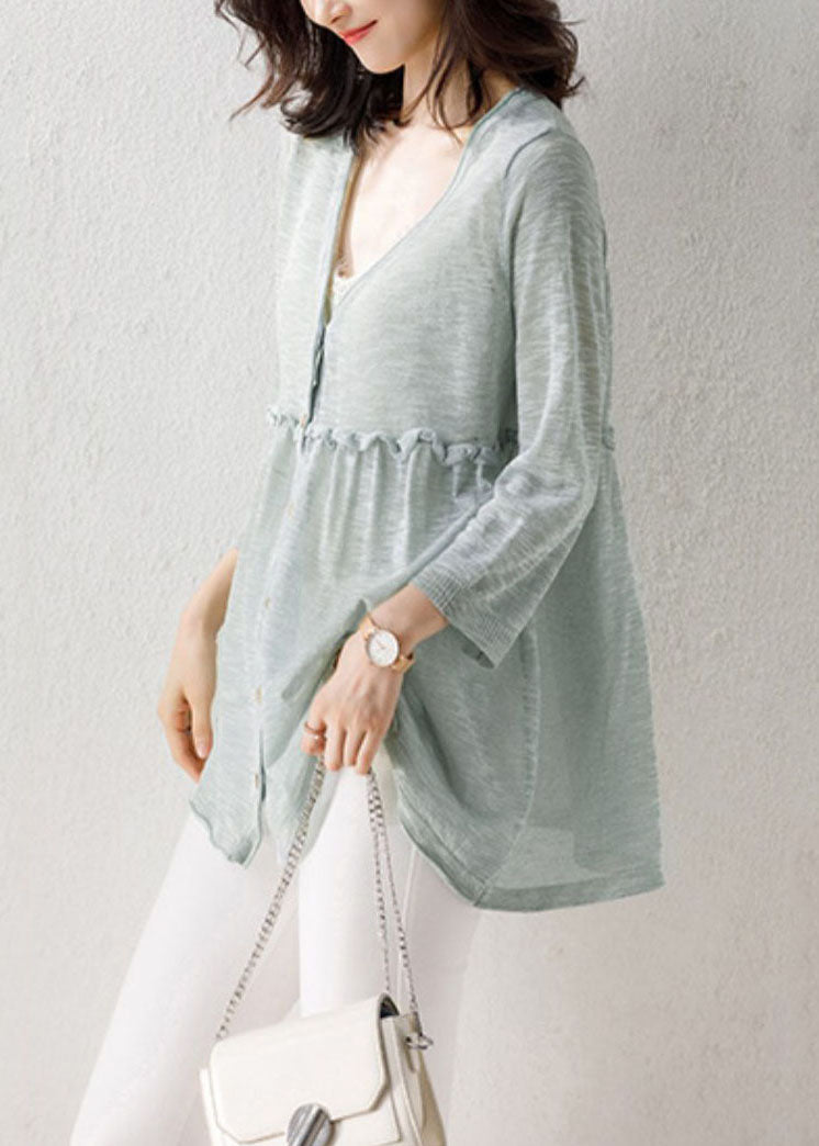 Well Tailored Cardigan with a Graceful Silhouette