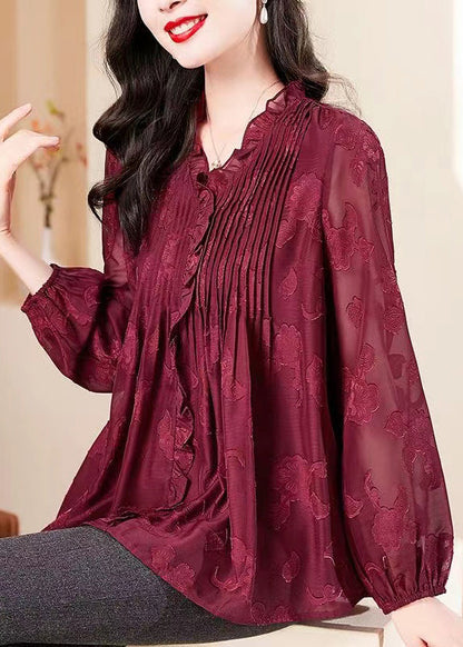 A Vintage Style Shirt with Delicate Timeless Details