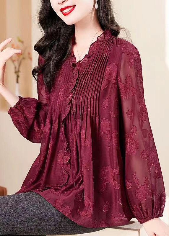 A Vintage Style Shirt with Delicate Timeless Details