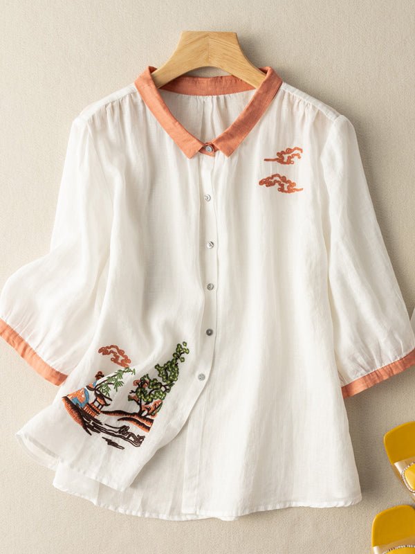 Beautifully Balanced Blouse with Timeless Character
