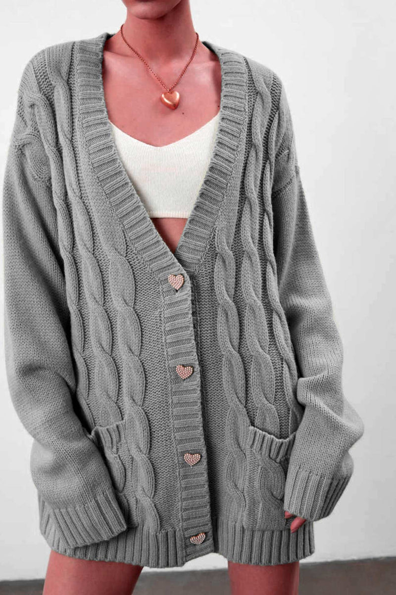 A Vintage Style Cardigan with Delicate Timeless Details