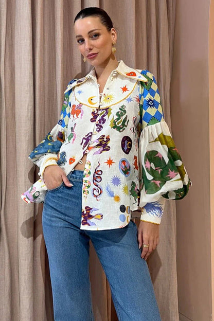 A Vintage Style Top with Delicate Timeless Details