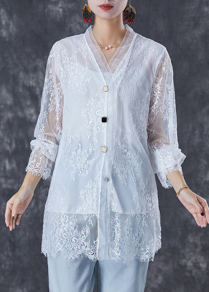 A Vintage Style Blouse with Delicate Timeless Details