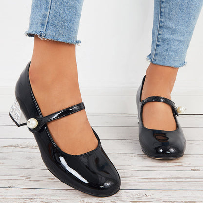 Classic Orthopedic Heels with Timeless Style