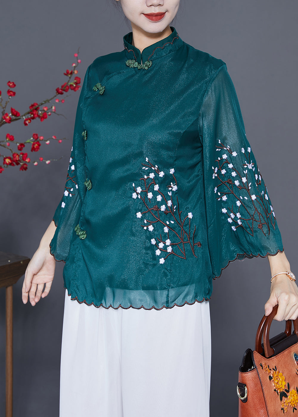 Vintage Inspired Blouse with a Contemporary Edge