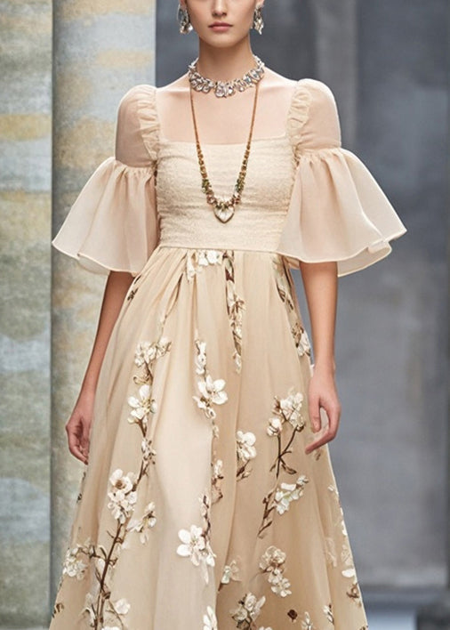 A Vintage Style Dress with Delicate Timeless Details