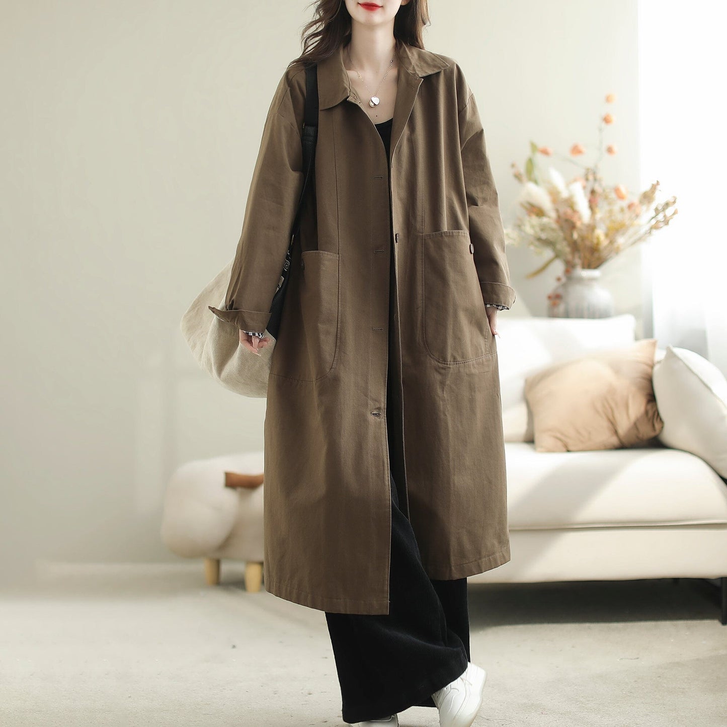 Sophisticated Coat with a Clean Classic Look