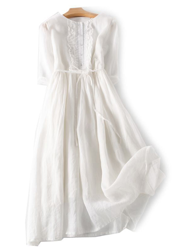 A Vintage Style Dress with Delicate Timeless Details