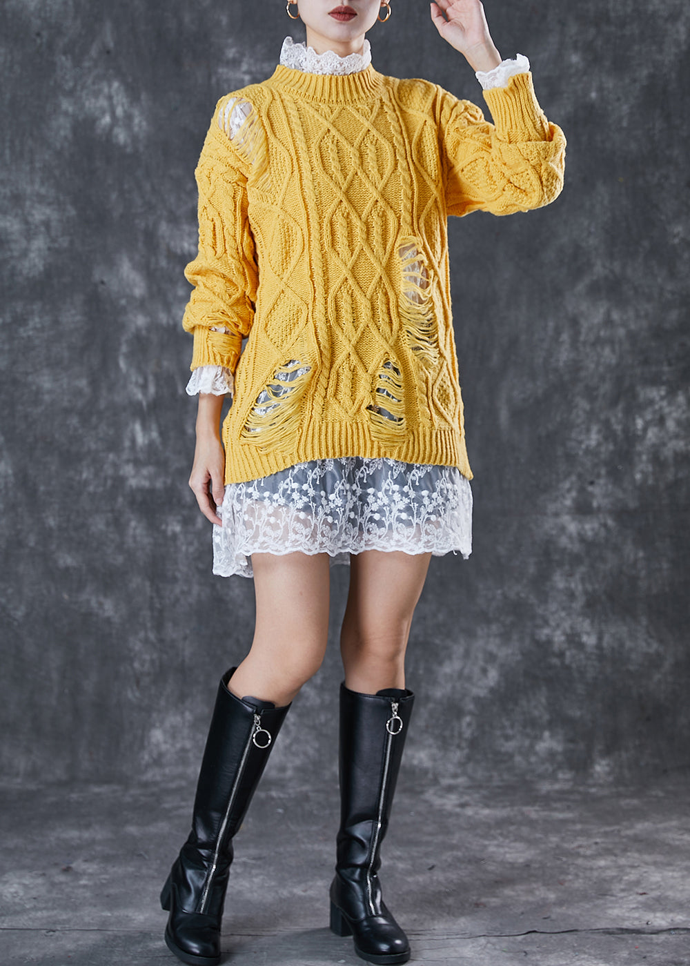 Beautifully Balanced Sweater with Timeless Character