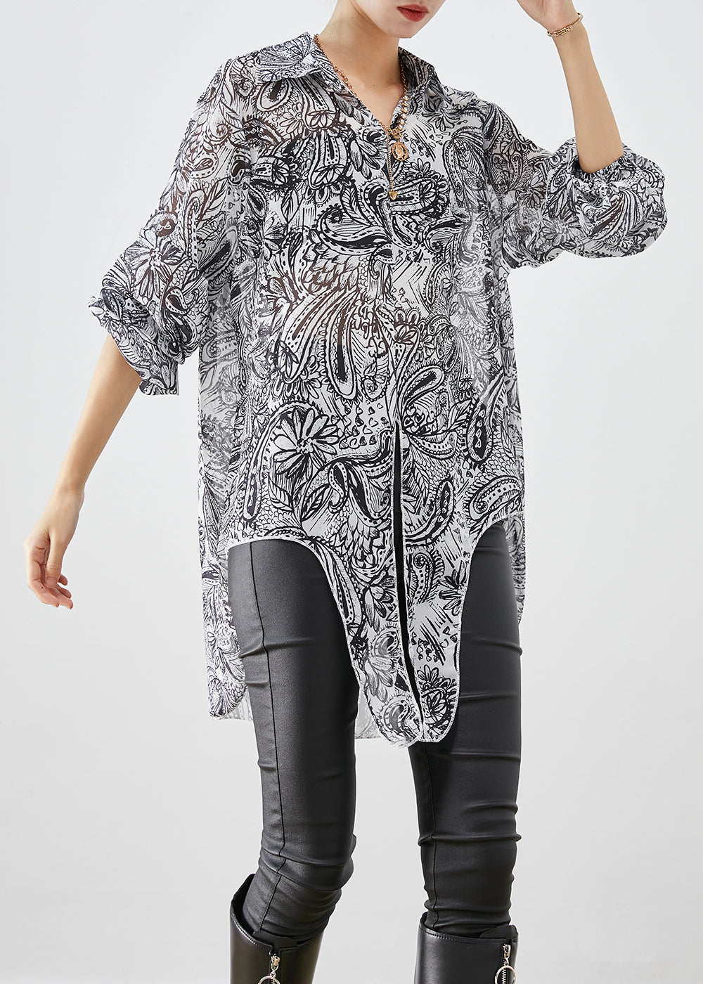 A Vintage Style Shirt with Delicate Timeless Details