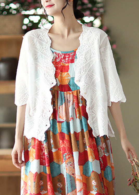 Well Tailored Cardigan with a Graceful Silhouette