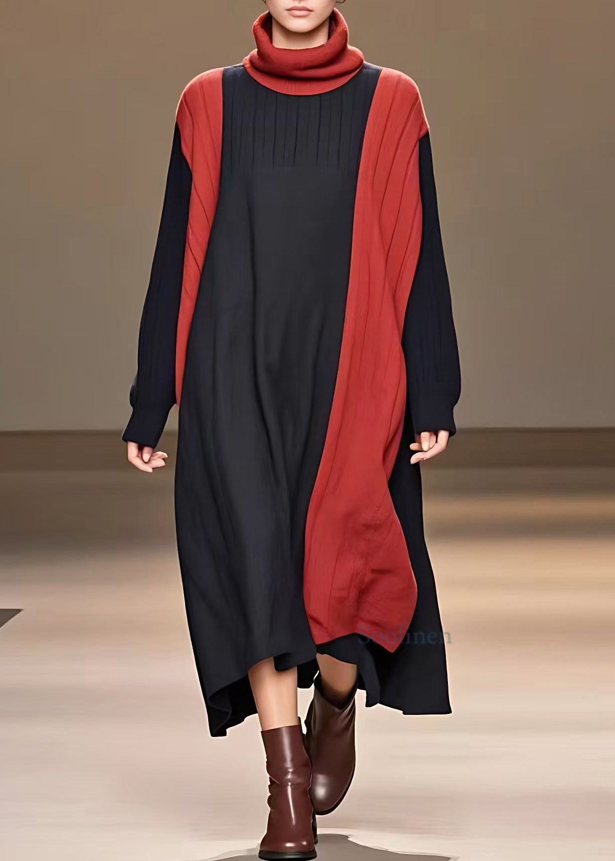 Classic Vintage Dress with a Flattering Fit