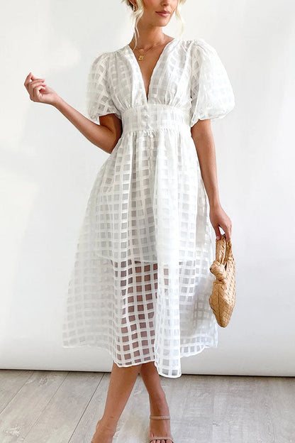 A Vintage Style Dress with Delicate Timeless Details