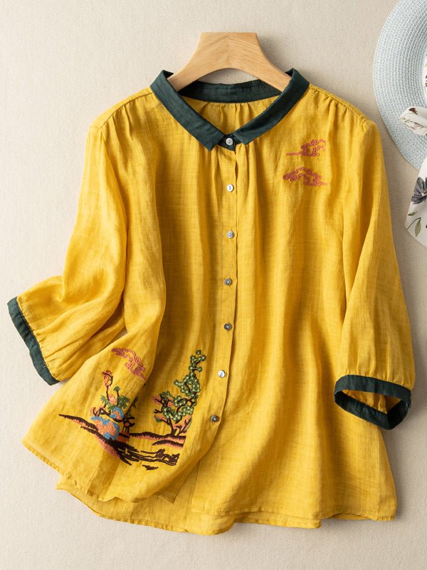 Beautifully Balanced Blouse with Timeless Character