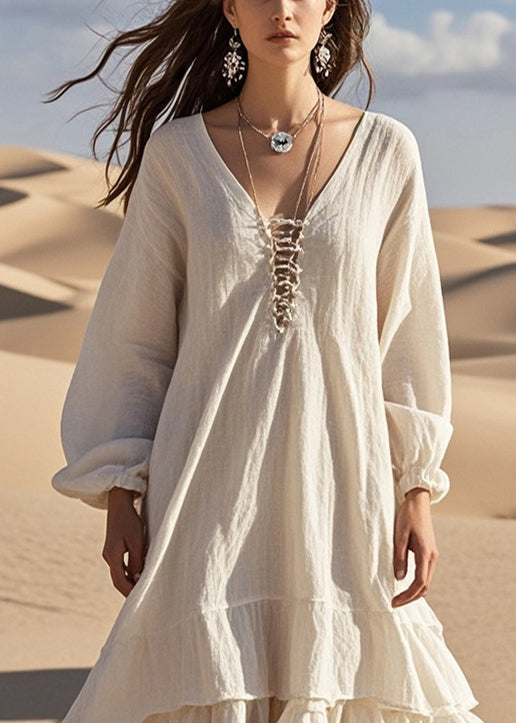 A Vintage Style Dress with Delicate Timeless Details