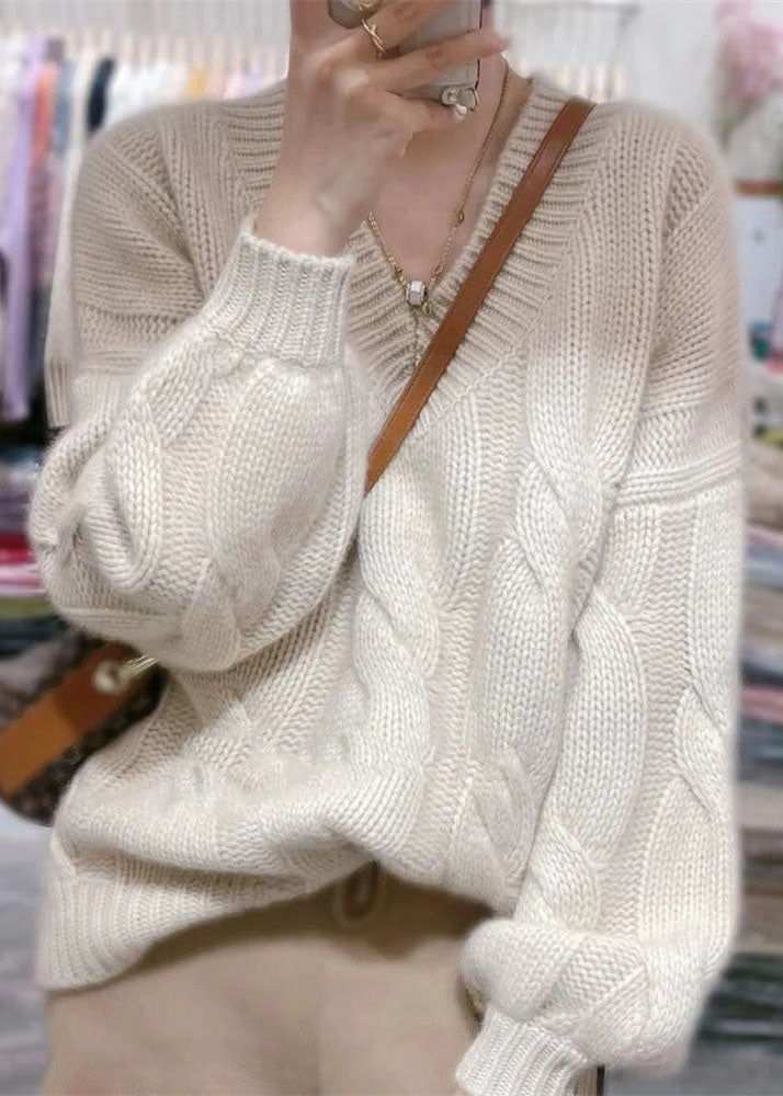 Beautifully Finished Sweater in a Timeless Design