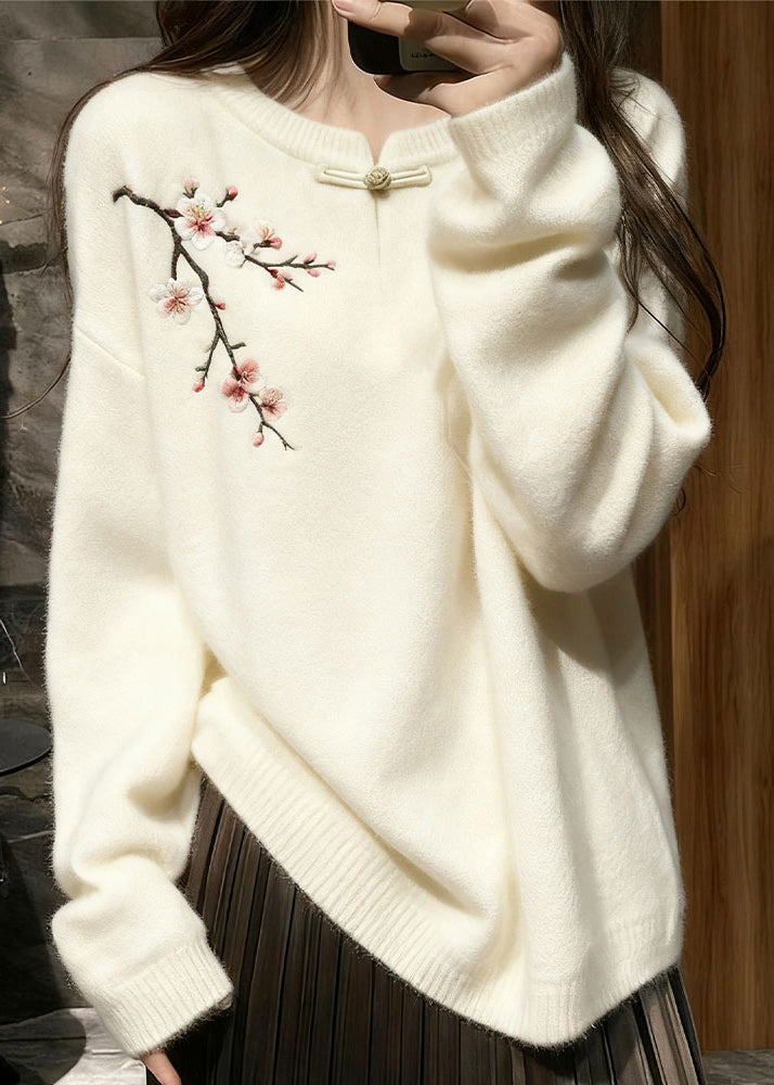 Vintage Inspired Sweater with a Contemporary Edge