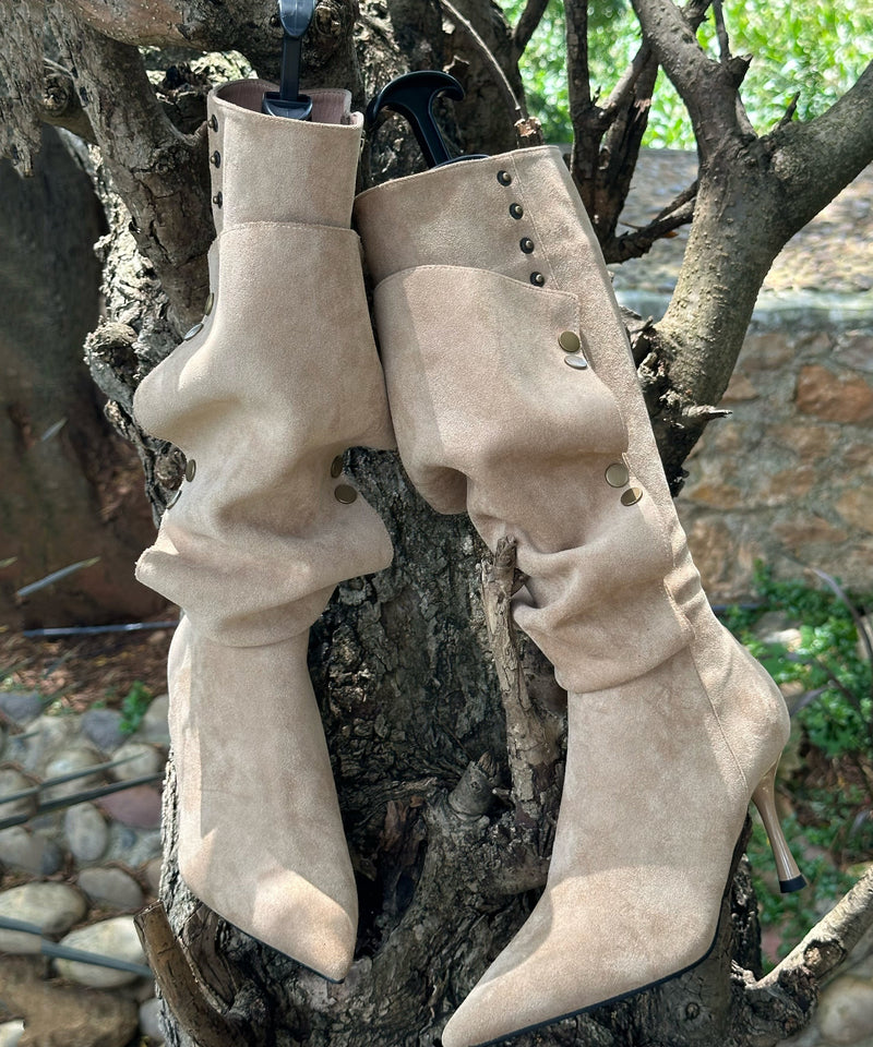 Chic Orthopedic Boots with Unique Design
