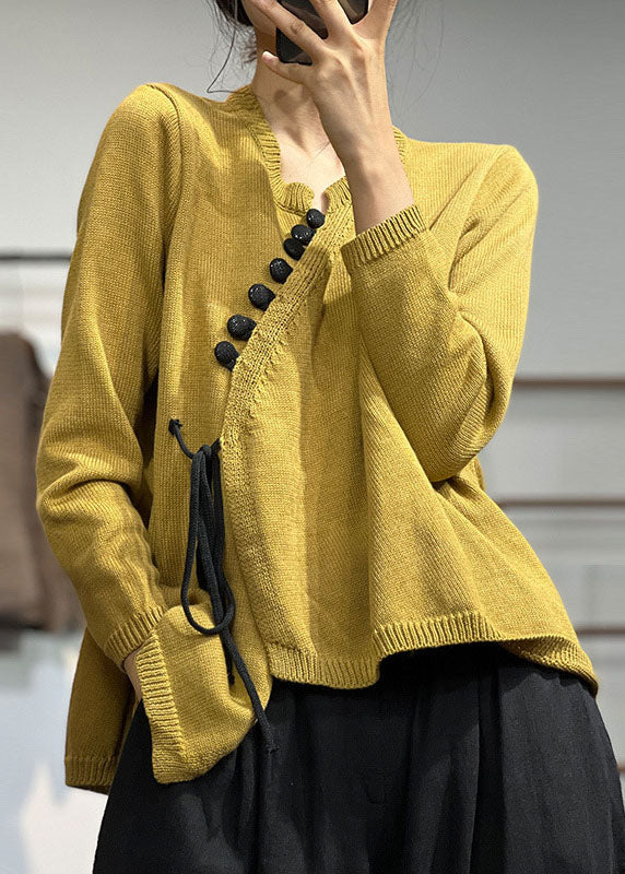 A Vintage Style Sweater with Delicate Timeless Details