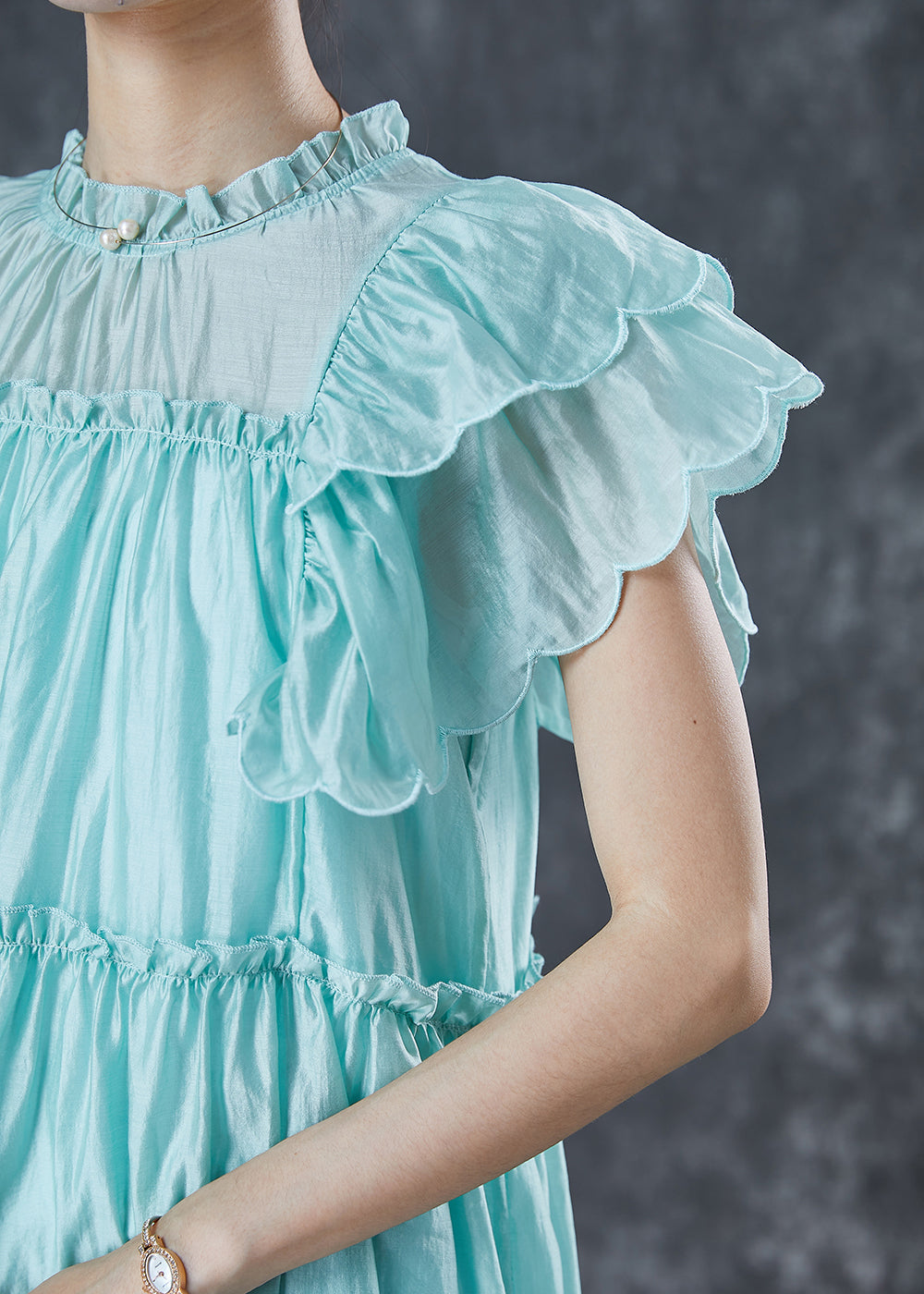 A Vintage Style Dress with Delicate Timeless Details