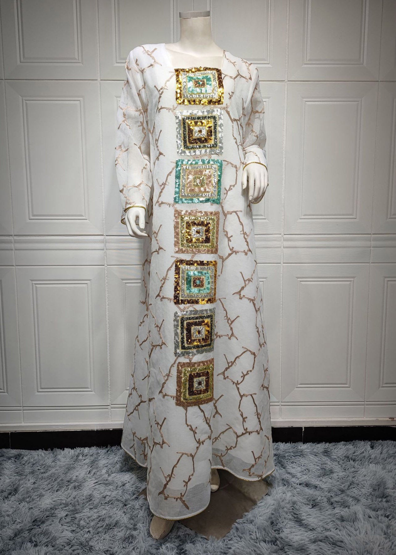 A Vintage Style Dress with Delicate Timeless Details
