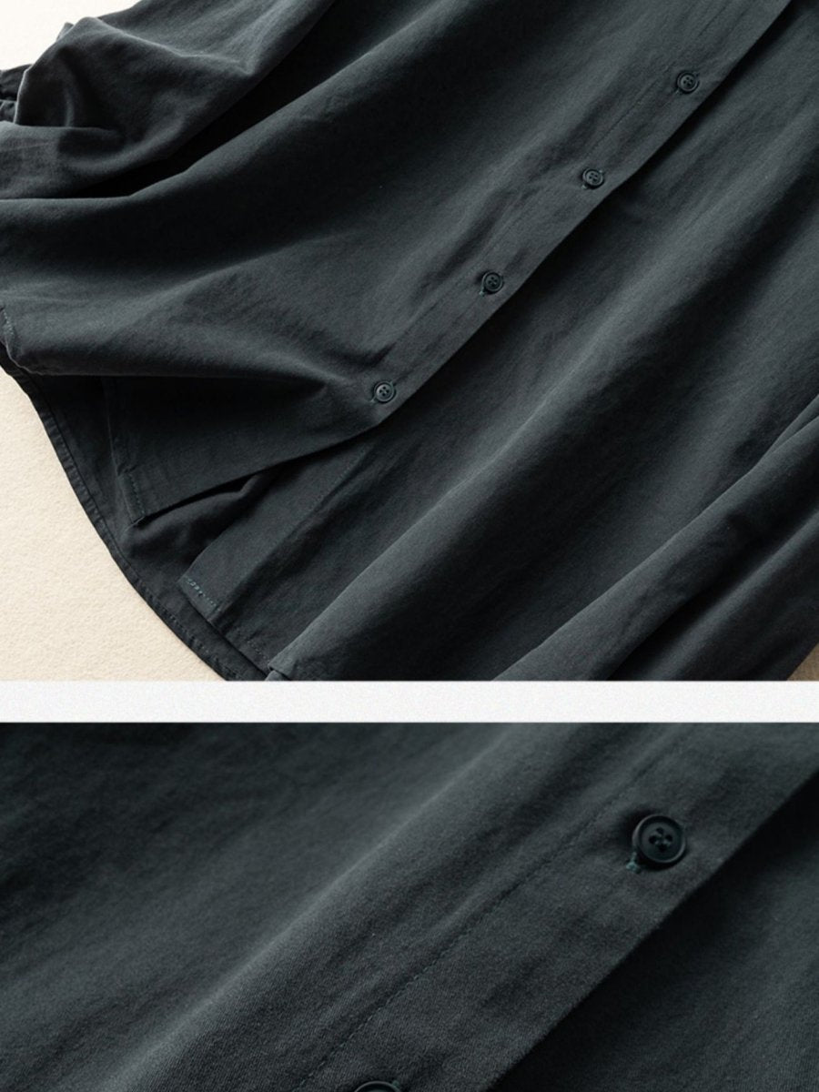 A Vintage Style Shirt with Delicate Timeless Details