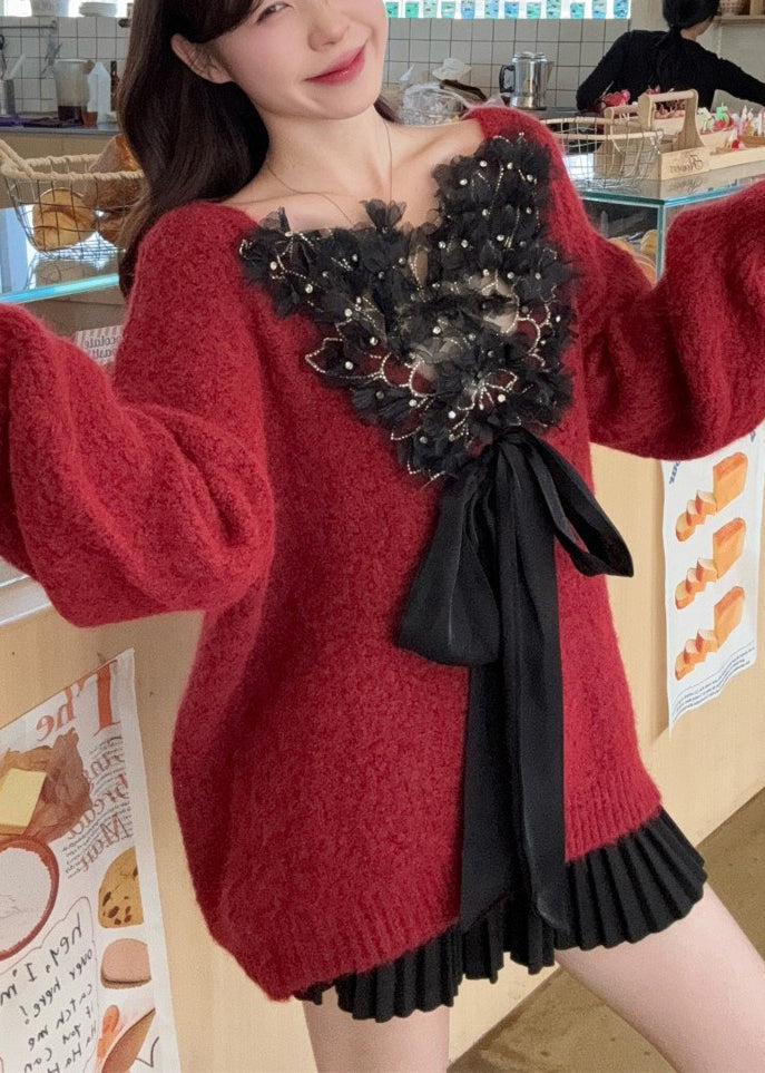 Classic Vintage Sweater with a Flattering Fit