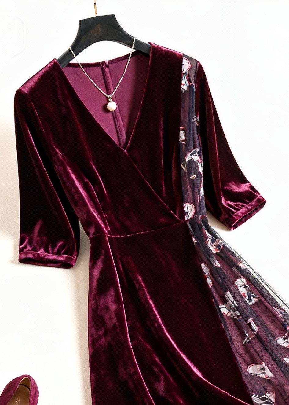 Elegantly Styled Dress for Everyday Wear