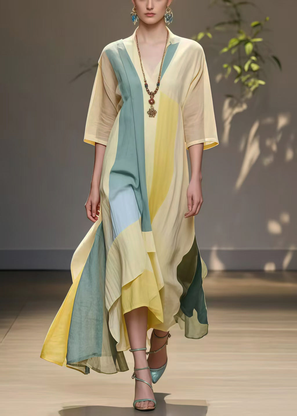 Well Tailored Dress with a Graceful Silhouette