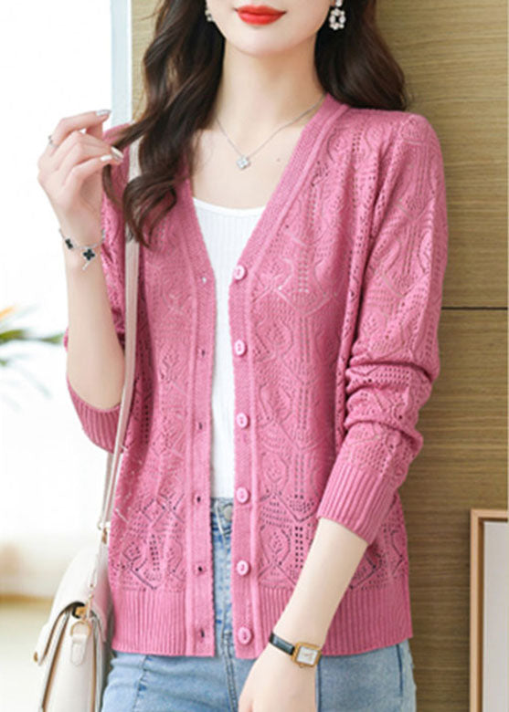 Well Tailored Cardigan with a Graceful Silhouette