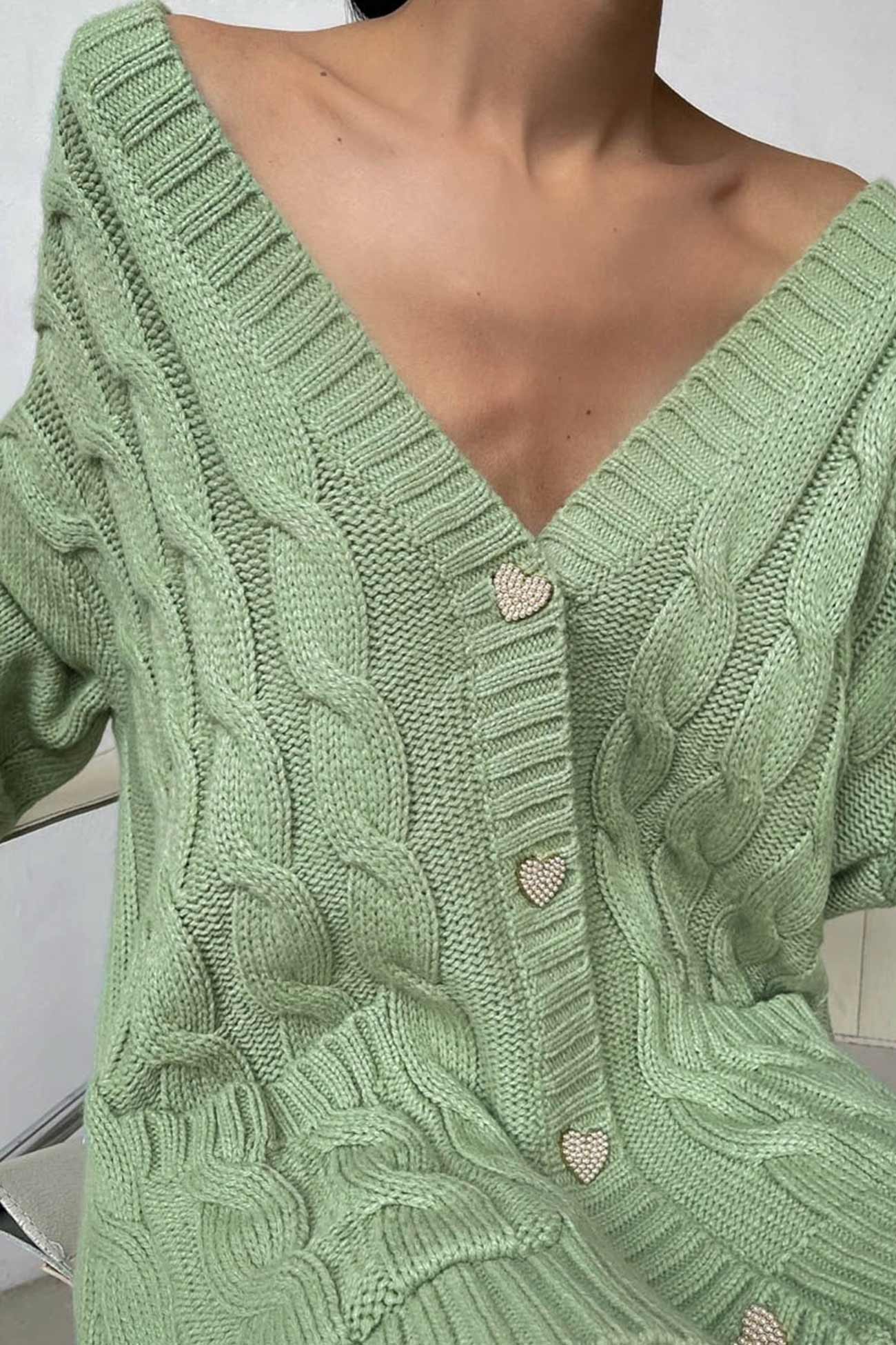 A Vintage Style Cardigan with Delicate Timeless Details