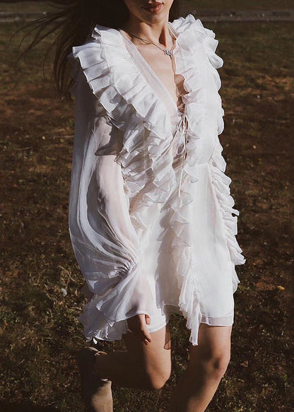 A Vintage Style Dress with Delicate Timeless Details