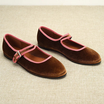 Vintage Inspired Orthopedic Flats