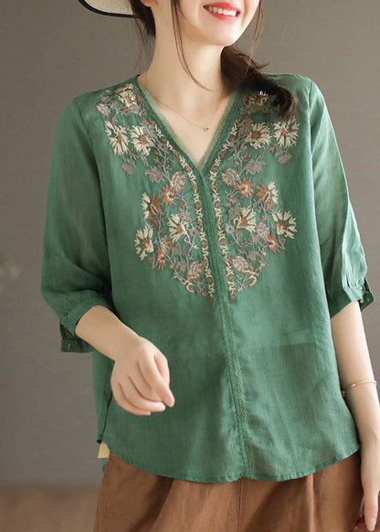 Classic Vintage Blouse with a Flattering Fit