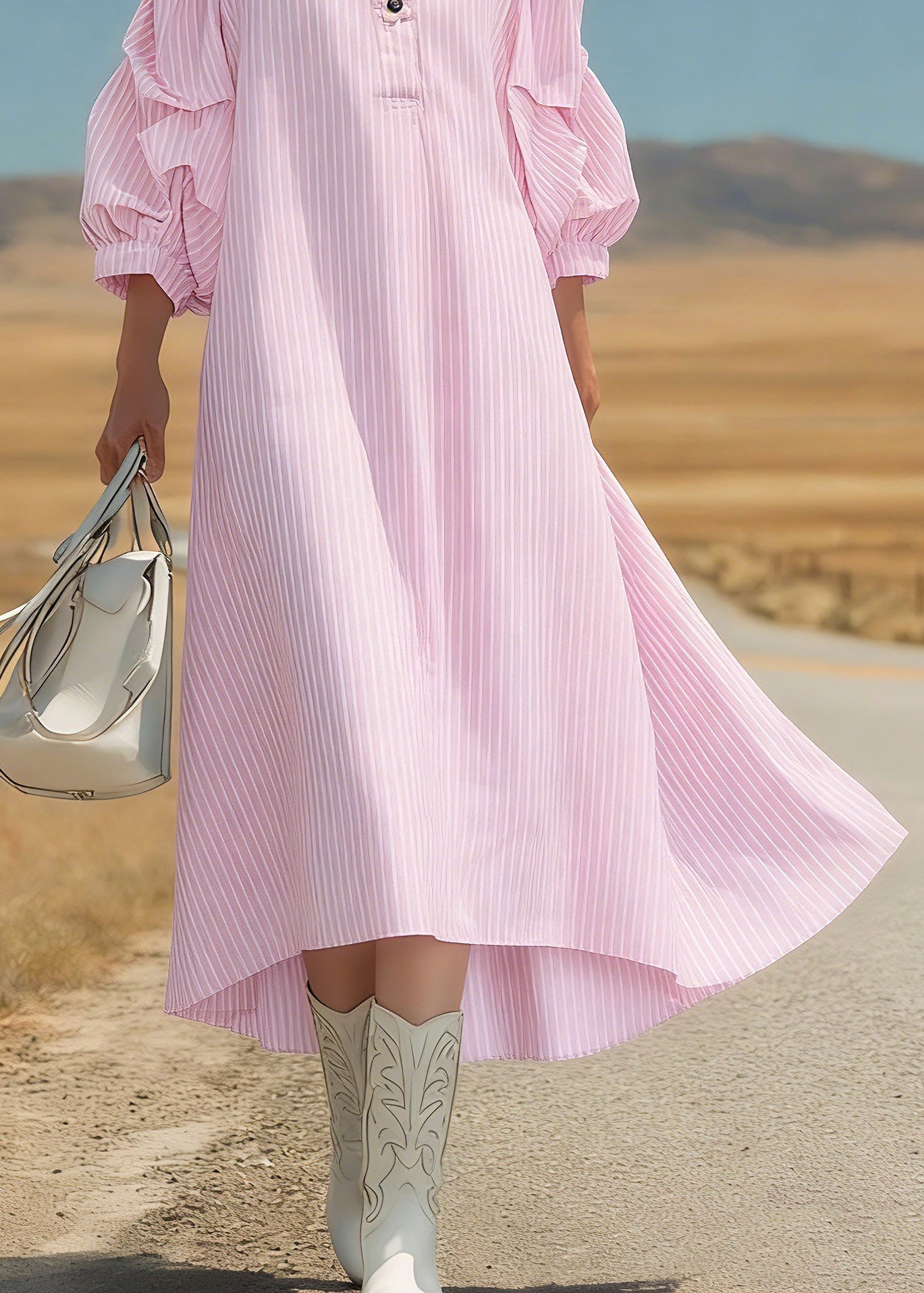 Elegantly Styled Dress for Everyday Wear