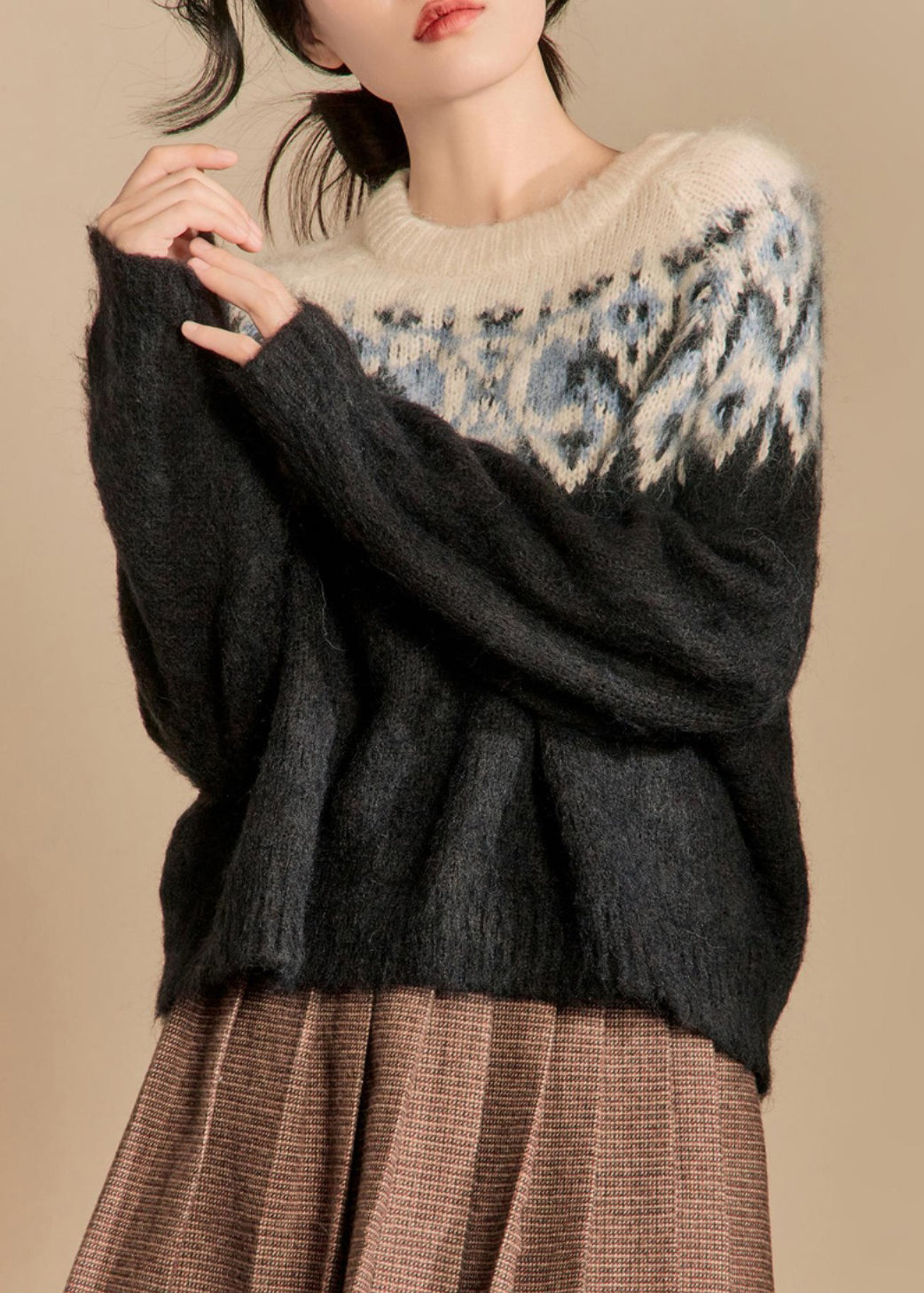 Beautifully Finished Sweater in a Timeless Design