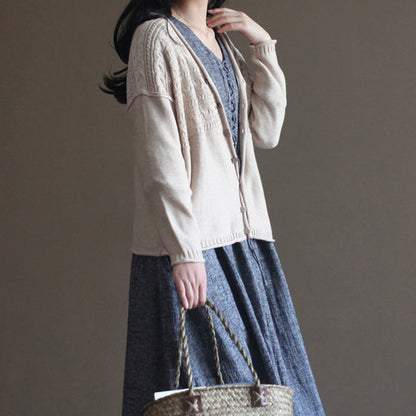 Classic Vintage Cardigan with a Flattering Fit