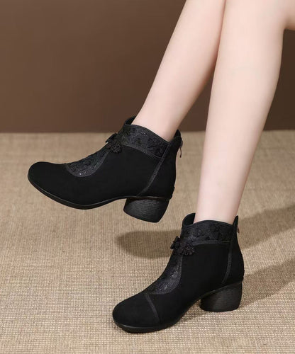 Vintage Inspired Orthopedic Boots