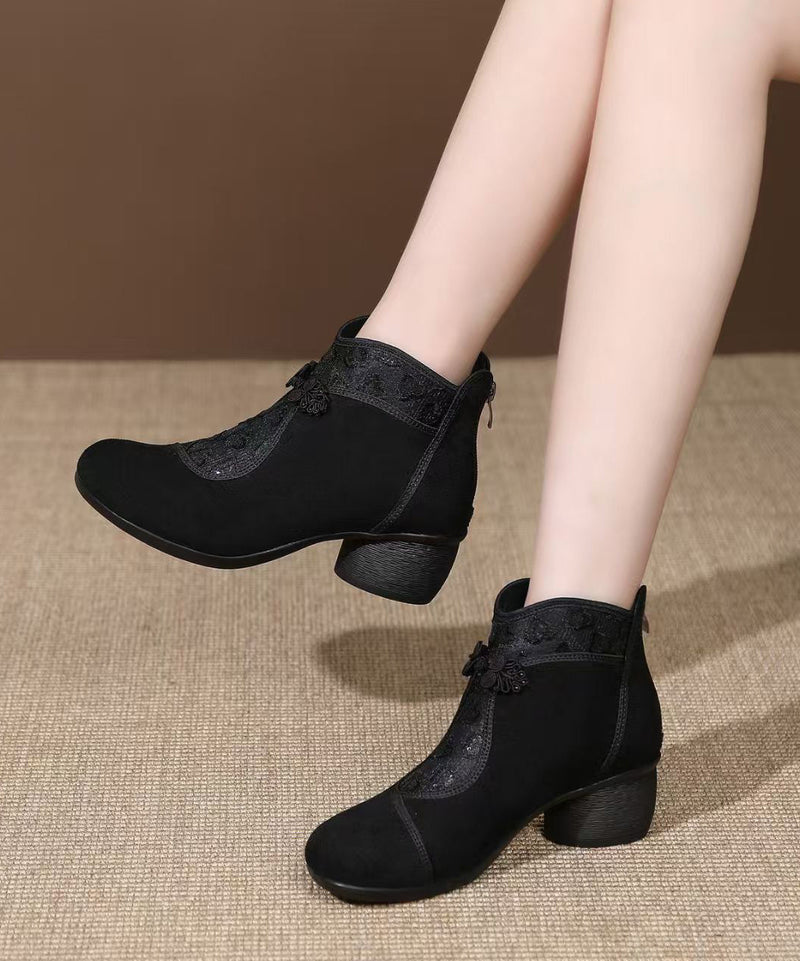 Vintage Inspired Orthopedic Boots