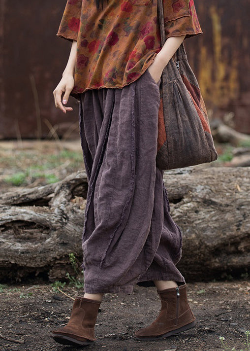 A Vintage Style Pants with Delicate Timeless Details