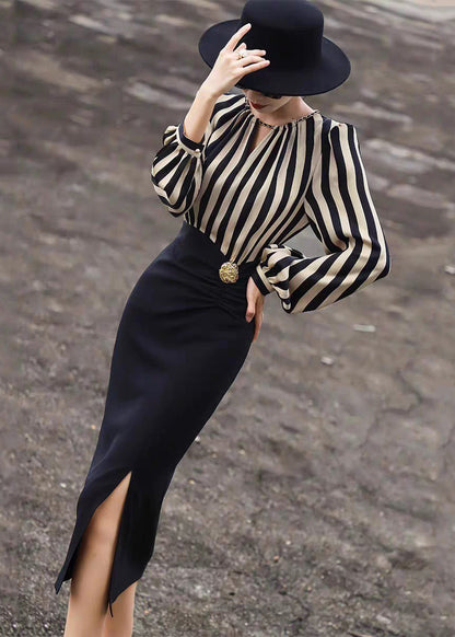 Classic Vintage Dress with a Flattering Fit