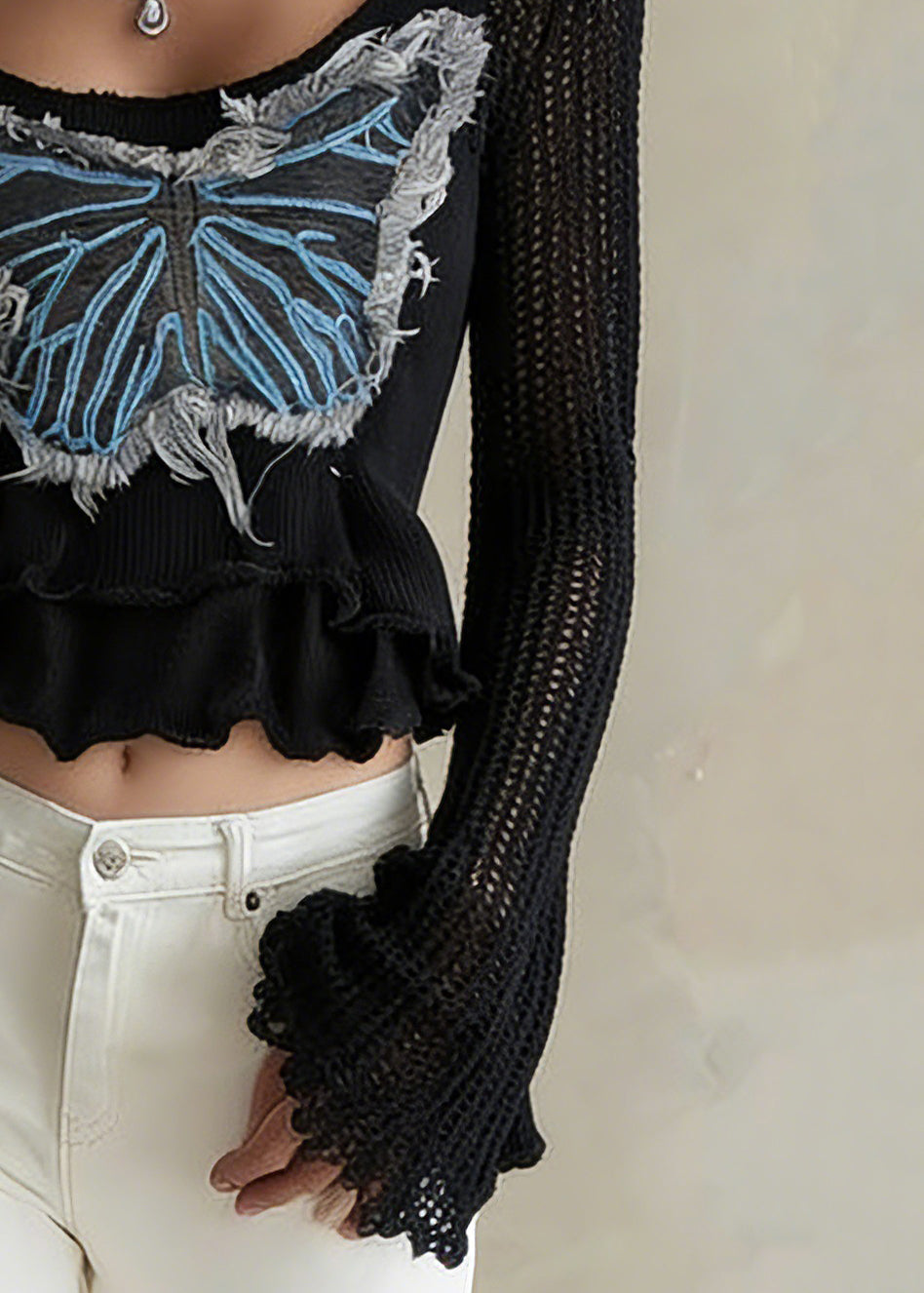 Beautifully Finished Sweater in a Timeless Design