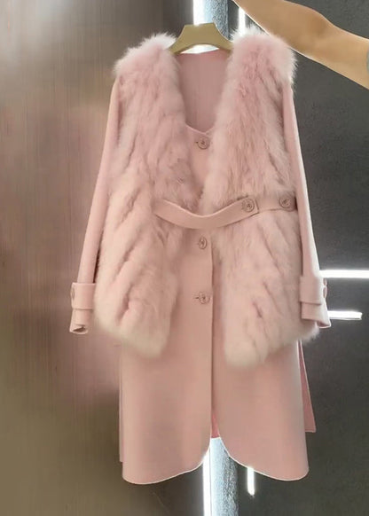 A Vintage Style Coat with Delicate Timeless Details