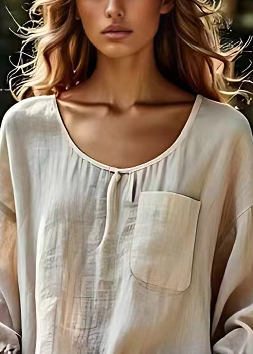 A Vintage Style Shirt with Delicate Timeless Details