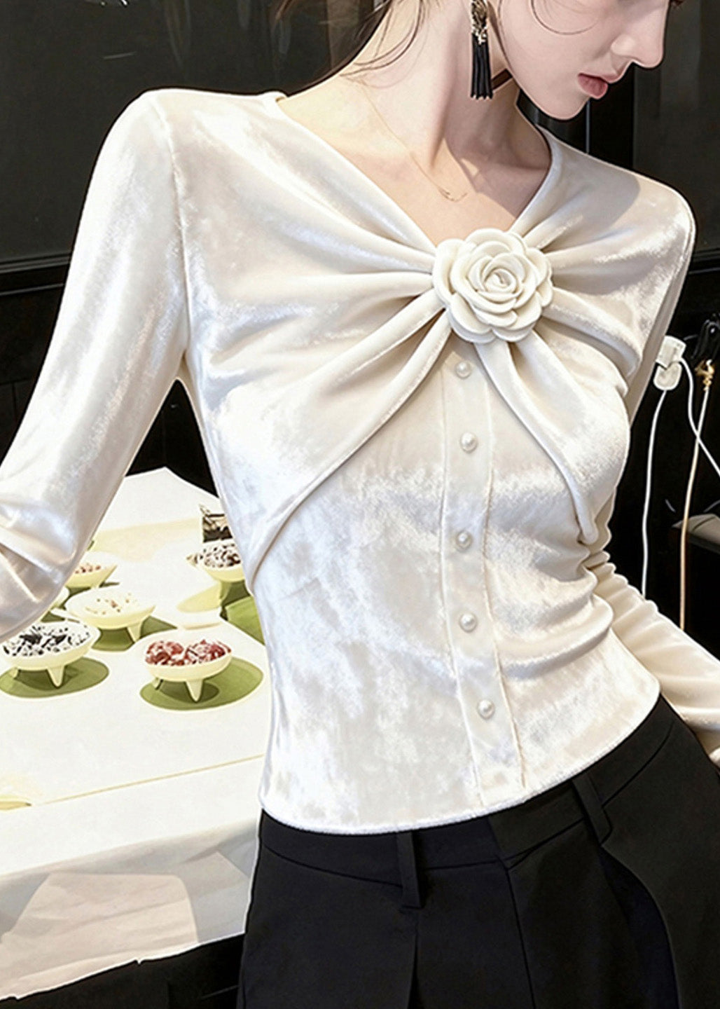 Sophisticated Top with a Clean Classic Look