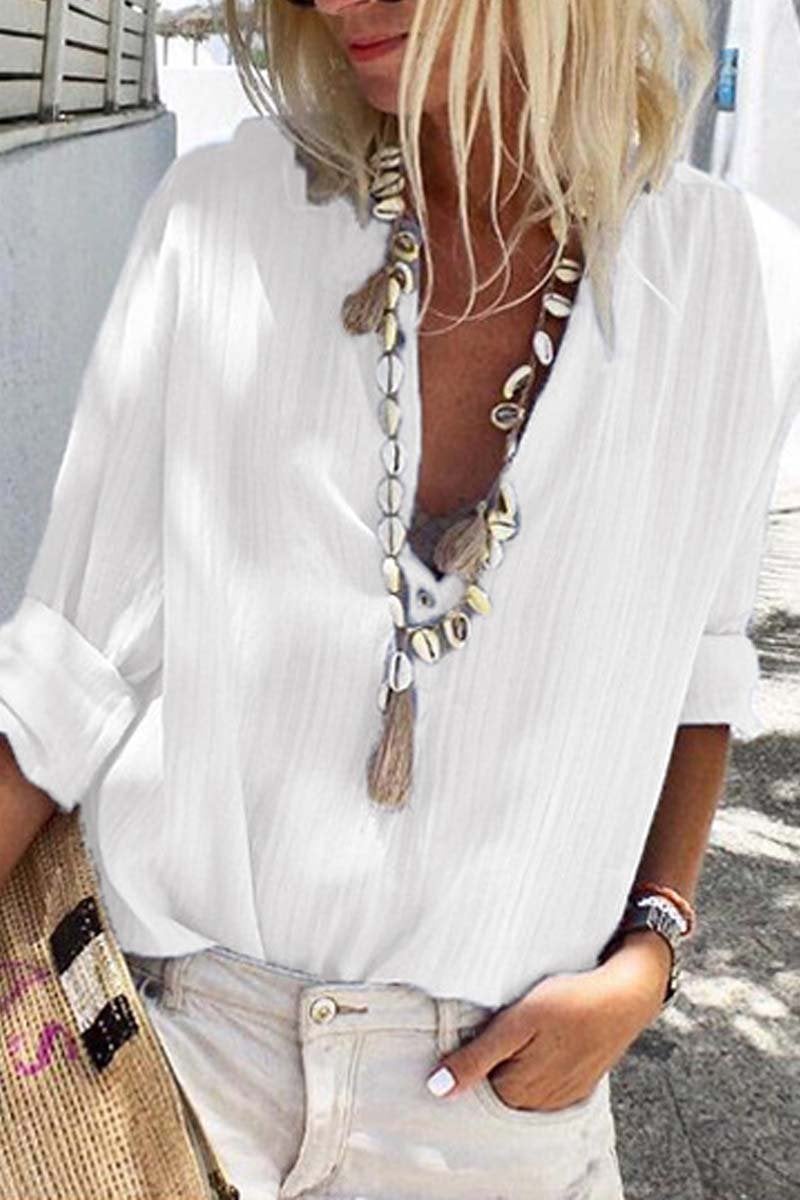 Beautifully Finished Blouse in a Timeless Design