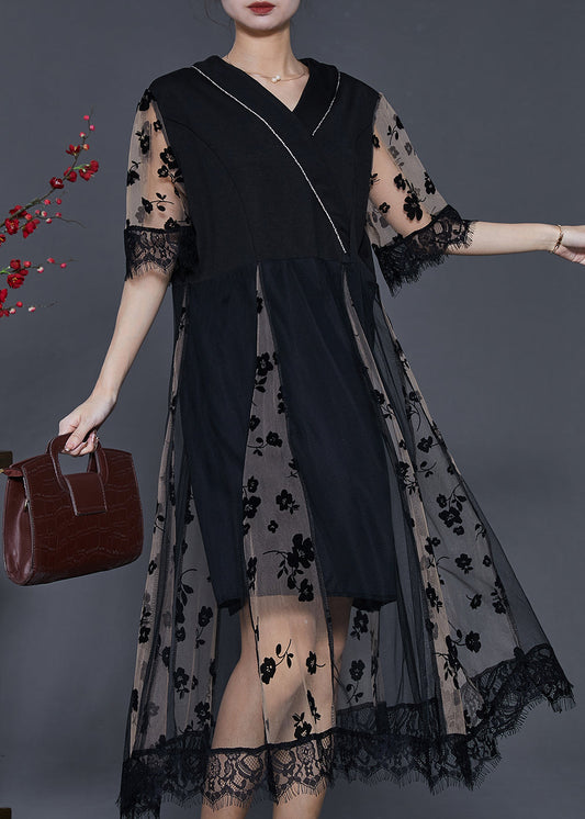 A Vintage Style Dress with Delicate Timeless Details