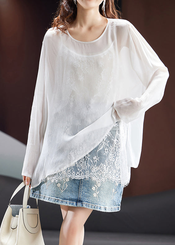 Well Tailored Top with a Graceful Silhouette