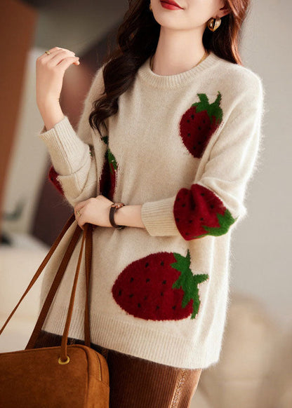 A Vintage Style Sweater with Delicate Timeless Details