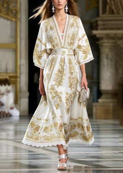 A Vintage Style Dress with Delicate Timeless Details